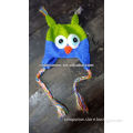 lime blue owl crochet hat Baby Boy/Girl Crochet Owl Animal Beanie Hat cute baby crochet hat
